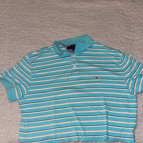 Tommy cropped polo - Picture 1 of 1